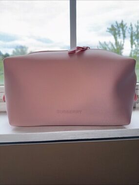 FREE Burberry Blush Pink Leather Pouch W/ Purchase.Please look at details below